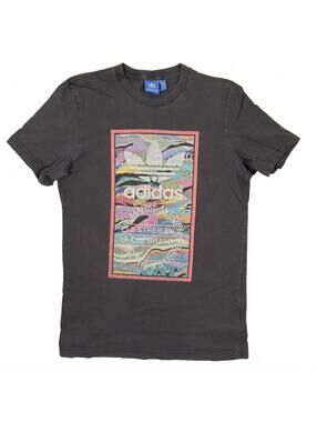 Adidas Originals / Colour Pattern Tongue Tee / Graphic T-shirt - Size M